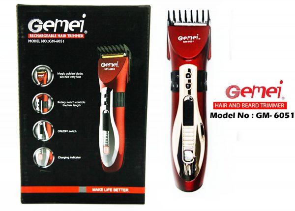 Gemei Hair And Beard Trimmer GM-6051