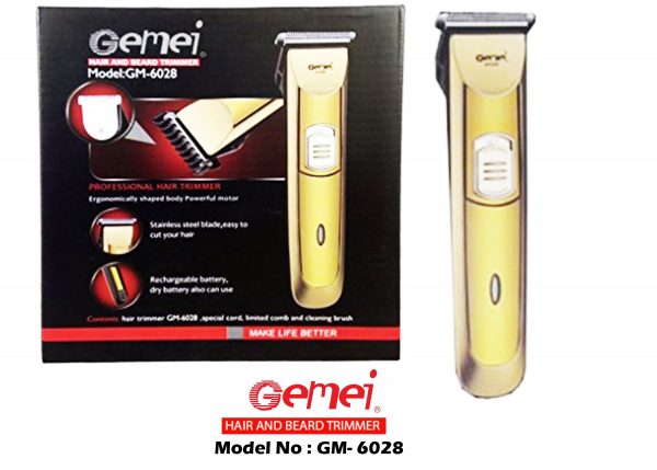 Gemei Hair And Beard Trimmer GM-6028