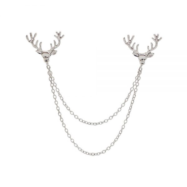 Reindeer Collar Chain - Silver