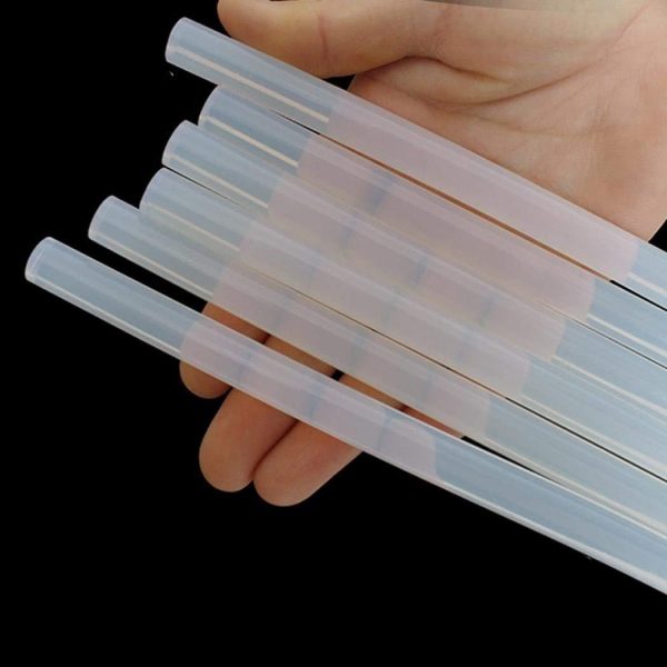 Hot Melt Transparent Glue Sticks -12 Pieces