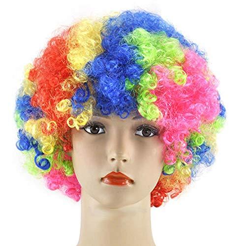 Malinga Hair Wig for Men Women Kids Colorful Funky Look Holi Cricket and  Party – 